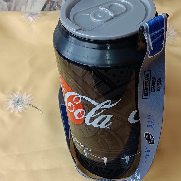 Avengers Campus- Black Panther Coca-Cola Sipper 32oz  with Lanyard Wakanda - Picture 5 of 11